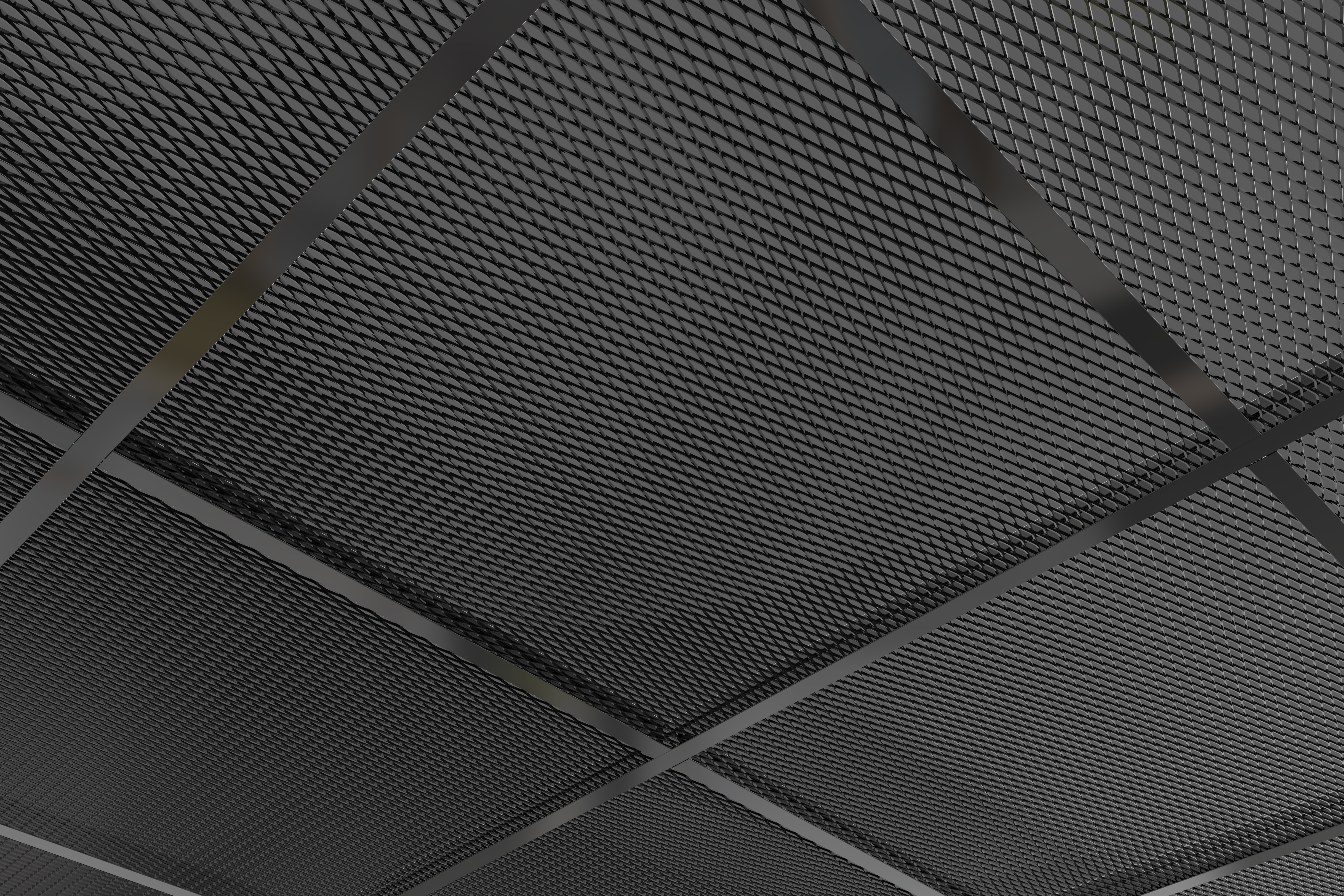 Metal mesh ceilings range expanded by Zentia